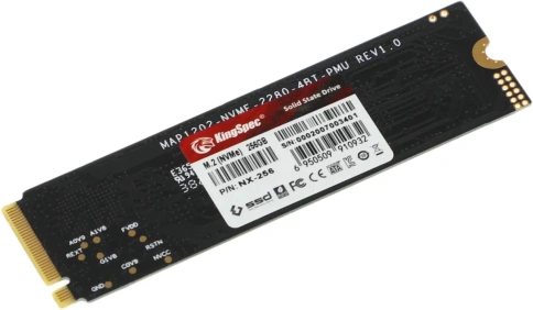 Сравнения SSD накопитель KINGSPEC NX-256 256ГБ, M.2 2280, PCIe 3.0 x4, NVMe, M.2