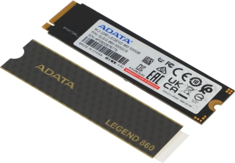 Обзор SSD накопитель A-Data Legend 860 500ГБ, M.2 2280, PCIe 4.0 x4, NVMe, M.2 (sleg-860-500gcs)