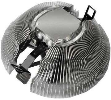 Вентилятор для процессора PCCooler E80 (65W, 3pin, 1x80mm) фото 2