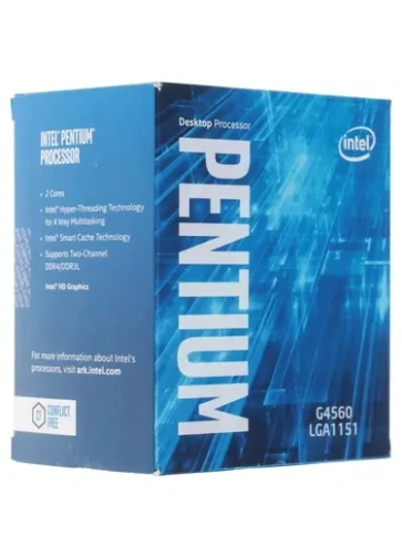 Купить Процессор Intel Pentium Dual-Core G4560, LGA 1151, BOX