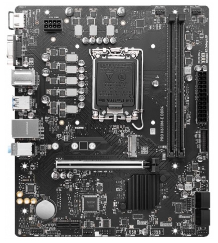 Купить Материнская плата MSI PRO H610M-G DDR4 (LGA 1700, mATX)
