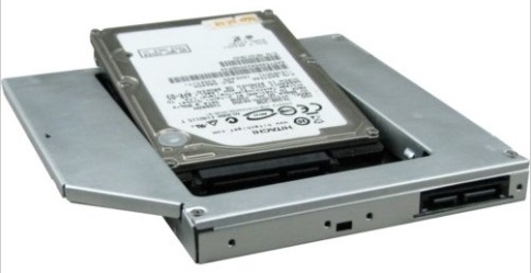 Салазки для HDD AGESTAR SSMR2S (замена ODD на HDD, 12,5мм) фото 1